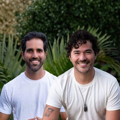 Djalma Rios e Fellipe Oliveira, instrutores de ThetaHealing